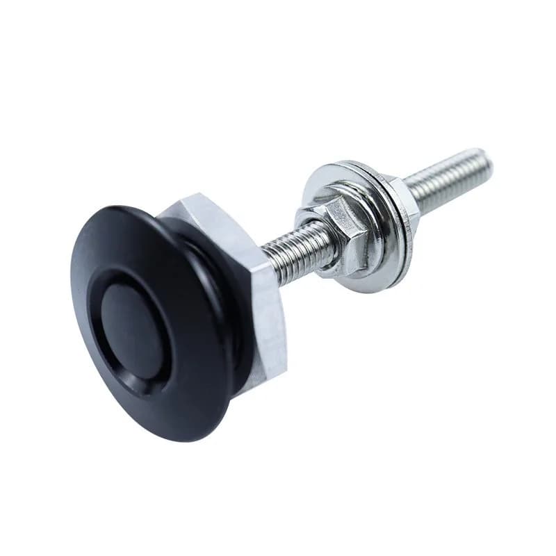 Car Parts Long Machine Cover Lock Invisible Anti-theft Button Type Mini Machine Cover Lock Engine Short Machine Cover Lock 25MM