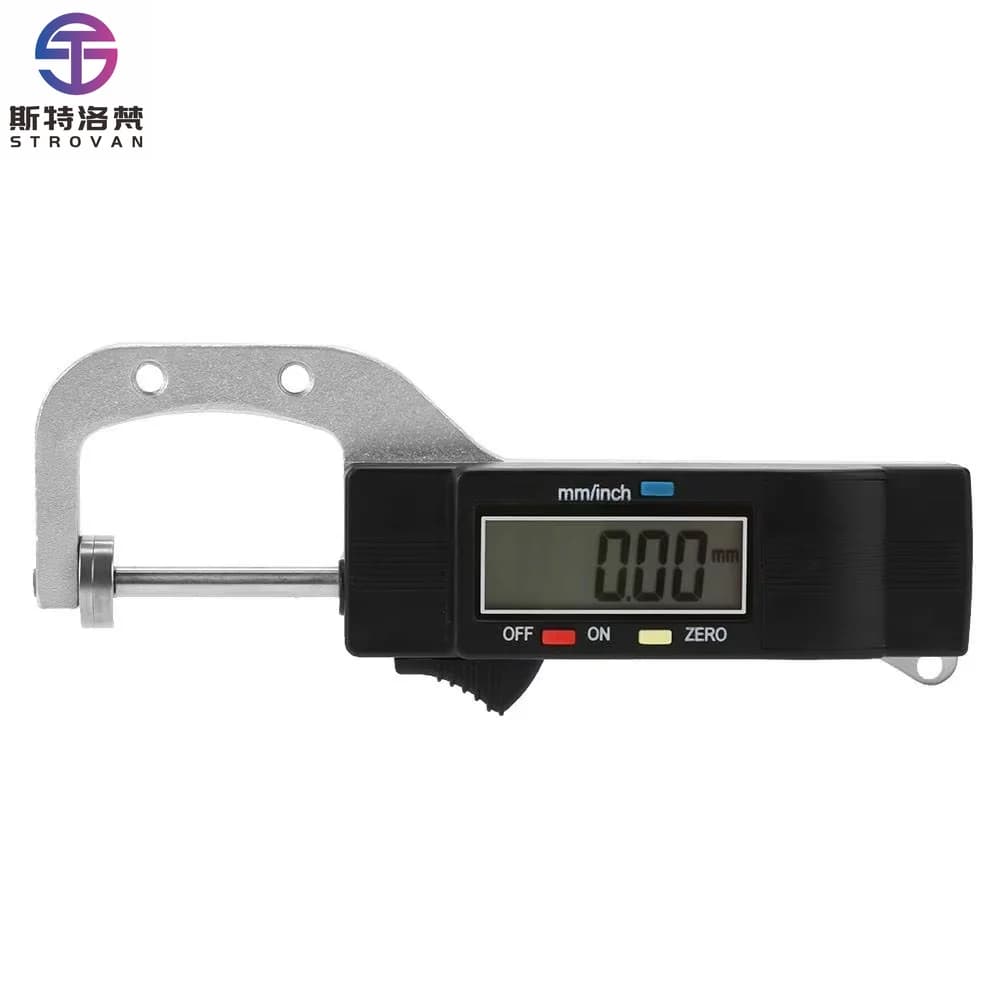 Range 0-25mm Electronic Digital Thickness Gauge High Precision 0.01mm Measure Pearl Jewelry Round Beads