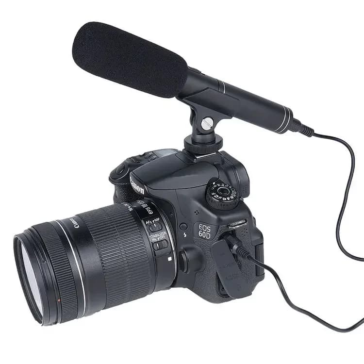 Interview microphone, news recording microphone SLR camera shooting microphone