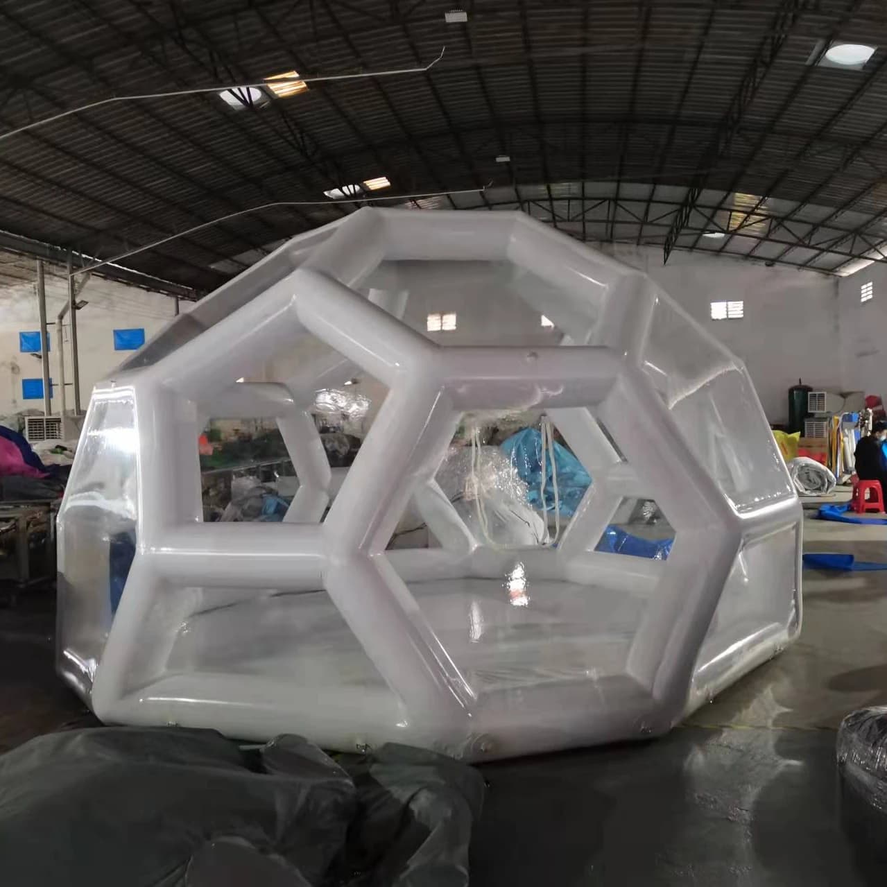 Transparent Inflatable Bubble Tent, Large Air Dome Tent for Glamping & Outdoor Events