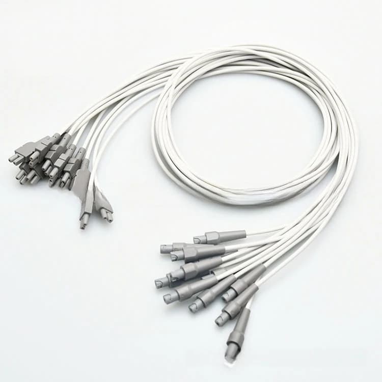 Compatible with GE MAC2000 MAC5000 MAC5500 Recorder ECG Lead Cable