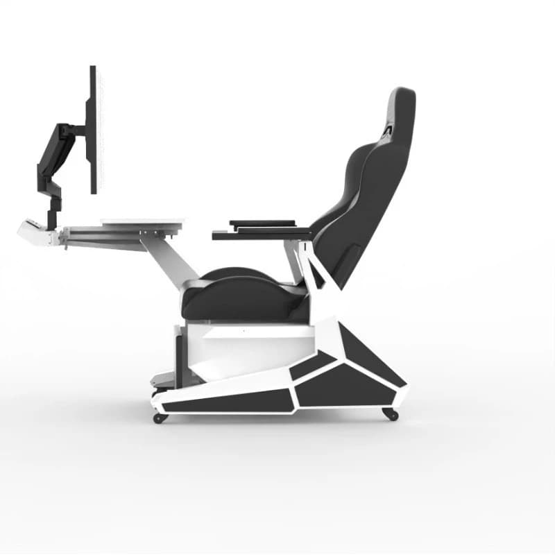E-sports space capsule, ergonomic computer compartment, integrated home game chair