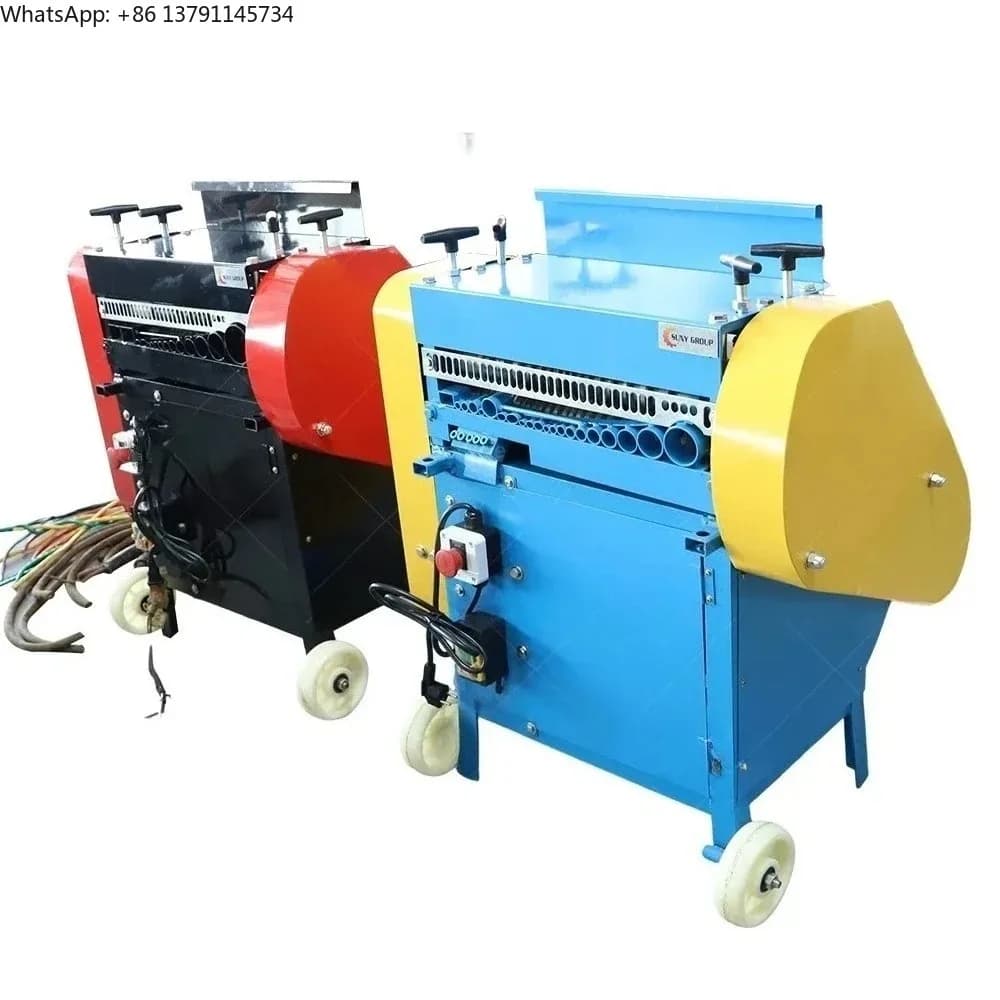 Cable Stripper Automatic Wire Stripping Machine /Copper Cable Recycling Machine For Purity Copper Recycling