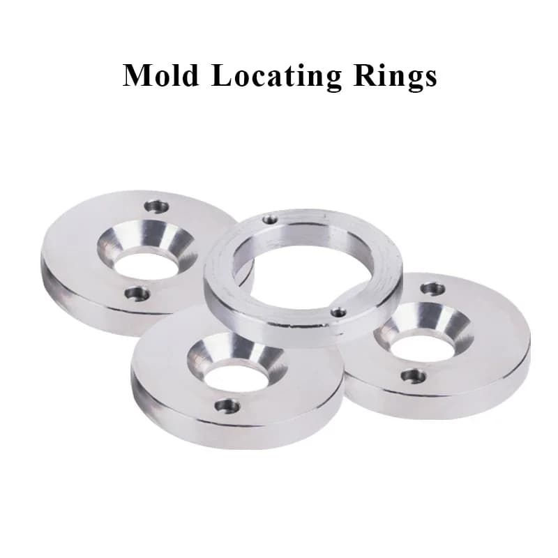 S45C Locating Ring Sprue Ring and Vacuum Flange Ring for Plastic Mold Accessories