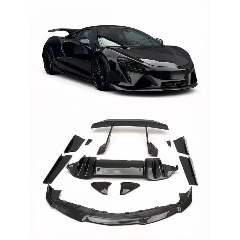 High Quality NT Style Carbon Fiber Body Kit Front Lip Diffuser Spoiler Side Skirt Exterior Upgrade Parts For Artura