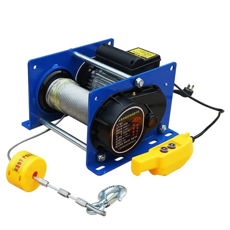 Hoist hoist crane 220V household mini electric crane crane