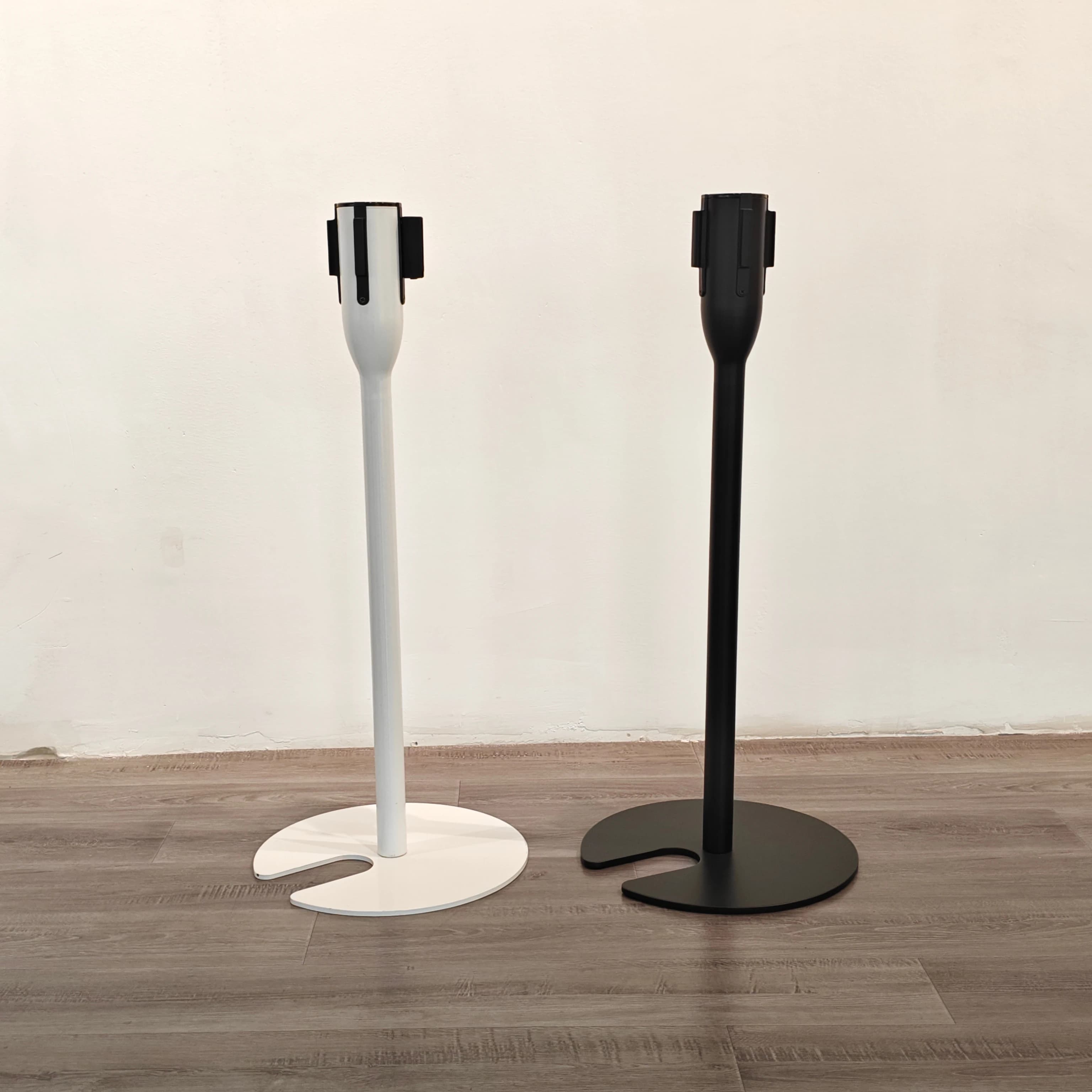 【Professional Use】cheap Crowd Control Barrier New Product: Retractable Belt Barrier With U-Shaped Base Design For Business Exhib