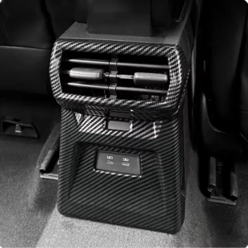 Fit For Audi A3 8V 2021-2024 carbon fiber interior car rear air outlet accessories