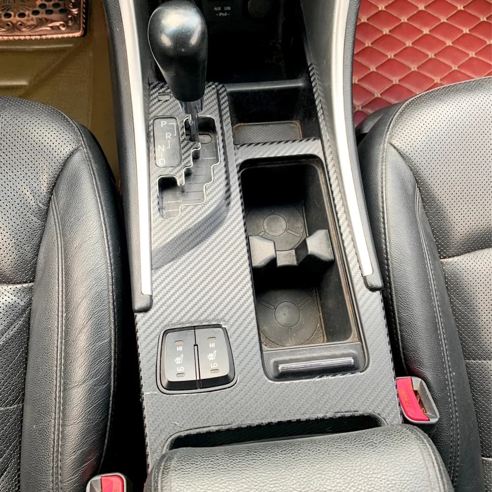 Carbon Fiber Interior car Sticker For Hyundai Sonata YF 2011-14 Central Console Gear Shift Panel Door Handle Cover Trim
