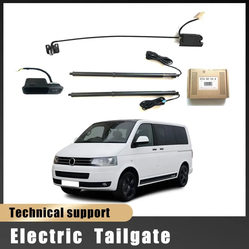 For VW Caravelle (T6) control of the trunk electric tailgate car lift automatic trunk opening drift drive power kit foot sensor