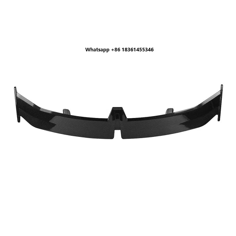 for All Car CAIXUAN Universal Wholesale Mecha Automotive Parts ABS Carbon Pattern Universal Fiber Rear Roof Wing Spoiler