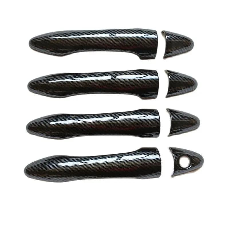 For Kia Cerato K3 Forte YD 2013 2014 2015 2016 2017 Accessories Door Handle Cover Trim Plastic Imitation Carbon Fiber