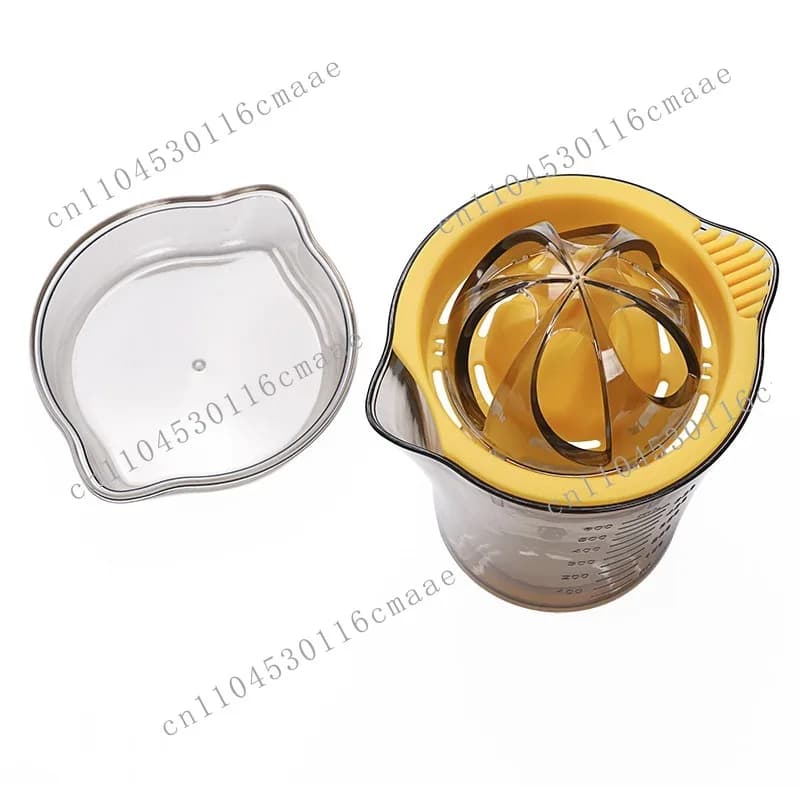 Portable Manual Lemon Juicer Fruit Press Orange Juice Cup Color Boxed Stall