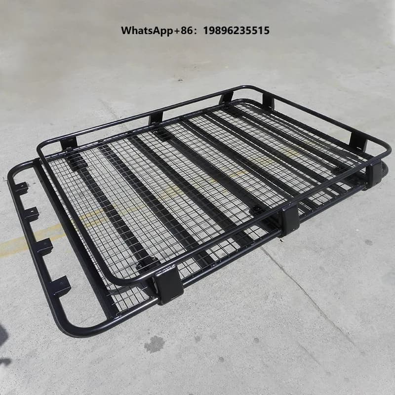 In Stock Universal Roof Luggage Rack Durable Car Roof Cargo Rack Anti-Corrosion for SUV Van Sedan Wholesale