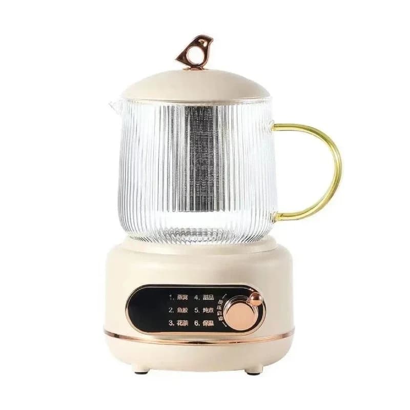 Health Cup Multifunctional Stewed Bird's Nest in Sugar Water with Filter MY201-1 White 0.8L