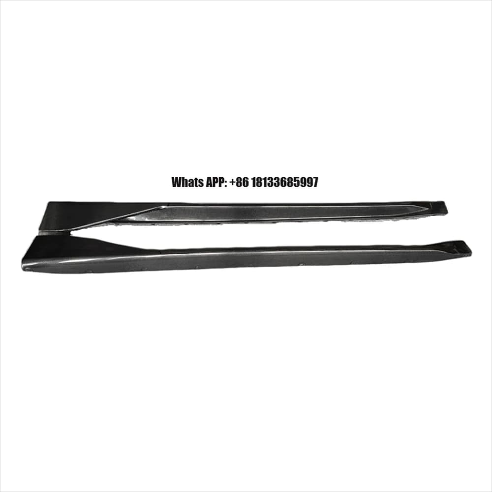 for Modifying BMW M3 G80 M4 G82 G83 with MP Style Carbon Fiber Car Side Skirt Extension and Side Skirt Body Kit
