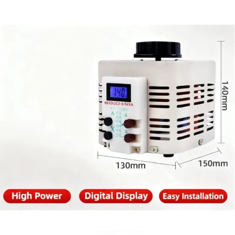 apply to 220V Household AC Voltage Regulator - 3KW Adjustable Autotransformer