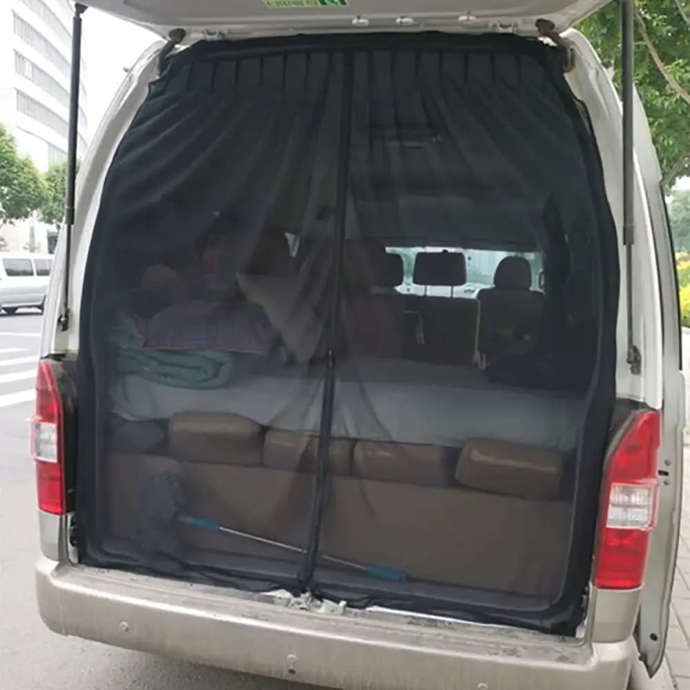 Tailgate Barn Door Magnetic Insect Mosquito Fly Screen Net Camper Van For VW T5 T6