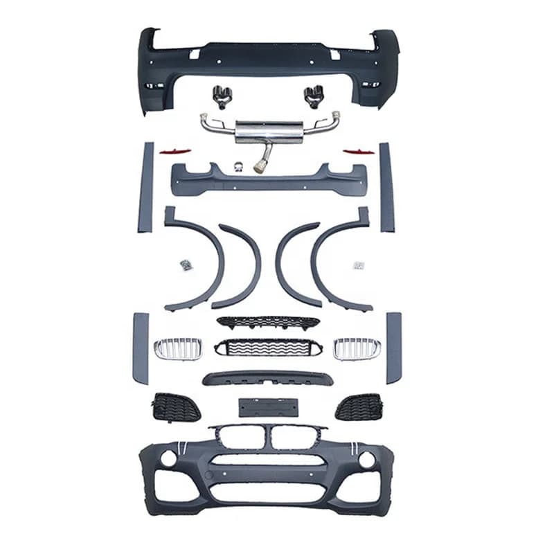 CC Car For X3 F25 Modified M-TECH Front Bumper With Grill for Body Kit Car Bumper 2011-2018