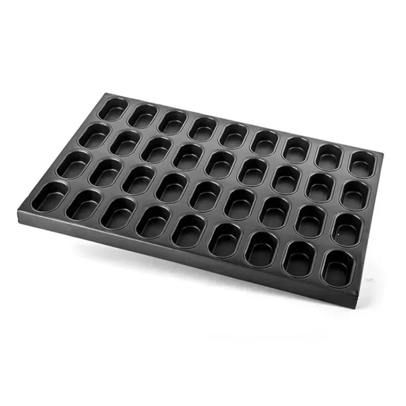 Aluminzied Steel Baking Tray Premium Non Stick Mini Muffin Cupcake Baking Tray Pan