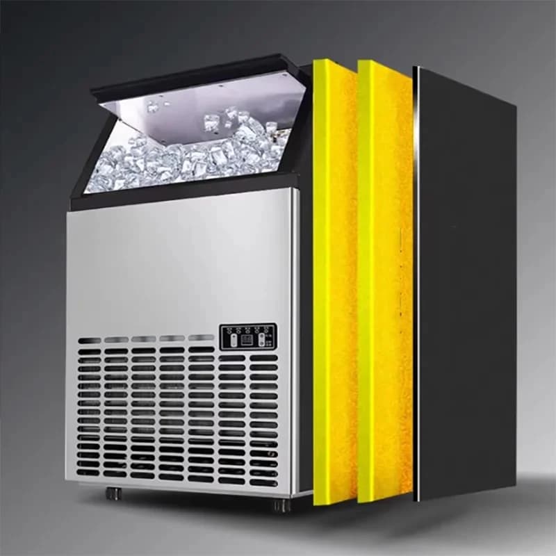 Countertop Ice Maker Machine Auto Self Cleaning Round Ice 25kg/24h Ice Cubes
