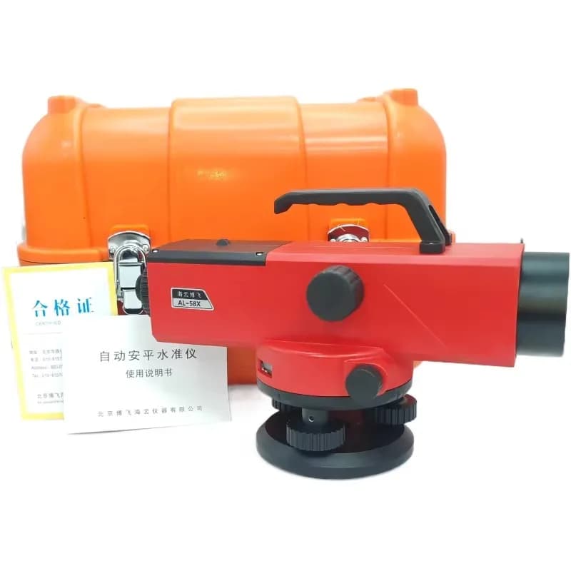 AL-58X Auto Level High Precision All-Metal Body Measuring Instrument Dustproof Waterproof 58X Magnification