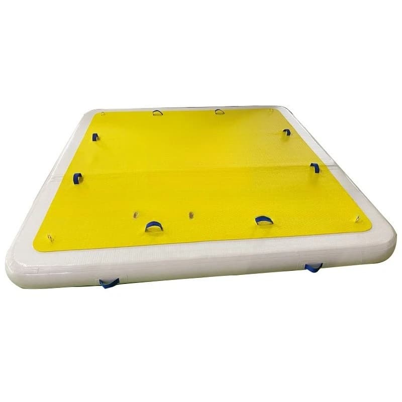 Inflatable floating table water yoga mat, folding paddle floating board inflatable floating row