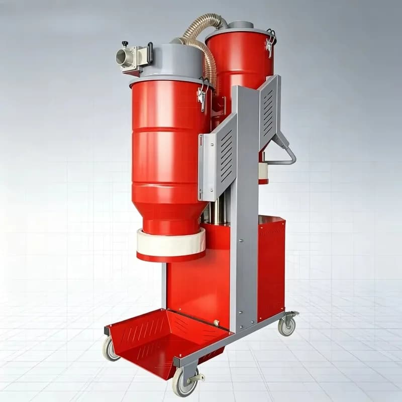 JK55T5.5KW Industrial Vacuum Cleaner 32KpaStrong SuctionHeavy DustCollector for MiningFactory High Volume Smoke