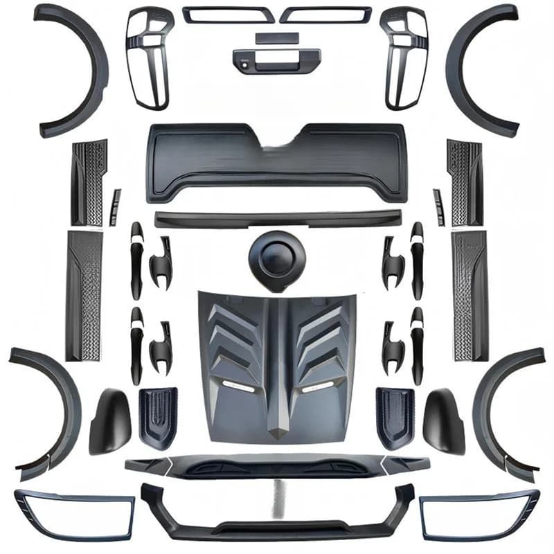 High Quality 4X4 Offroad Pickup Front Bumper Facelift Body Kit Exterior Modified Upgrade Accessories