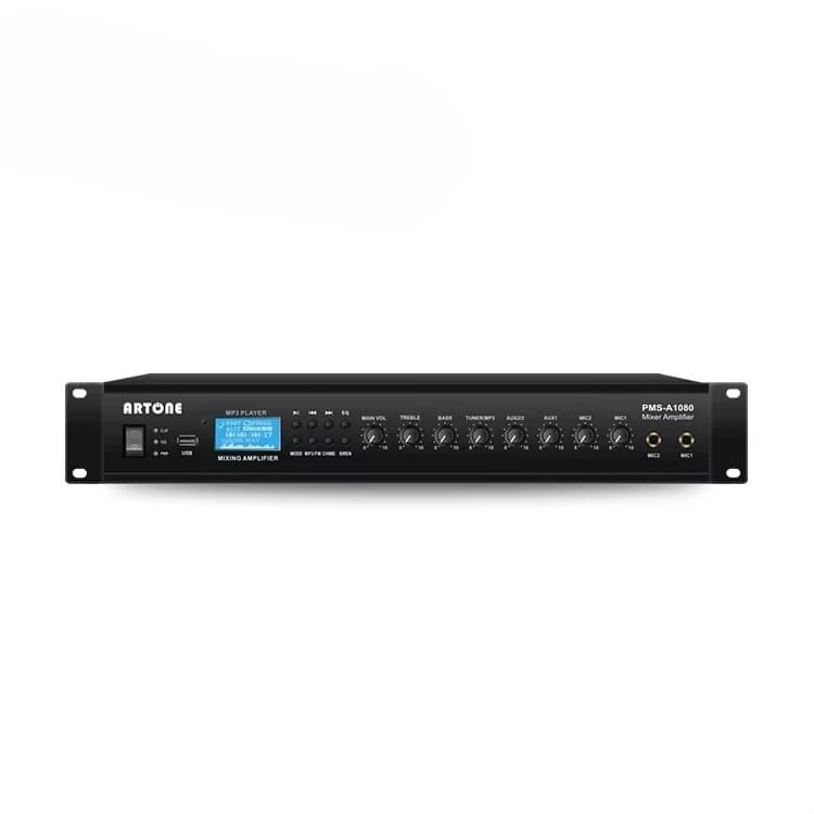 Commercial Mixer Amplifier Slim Body 240W PMS-A1240 PA Amplifier
