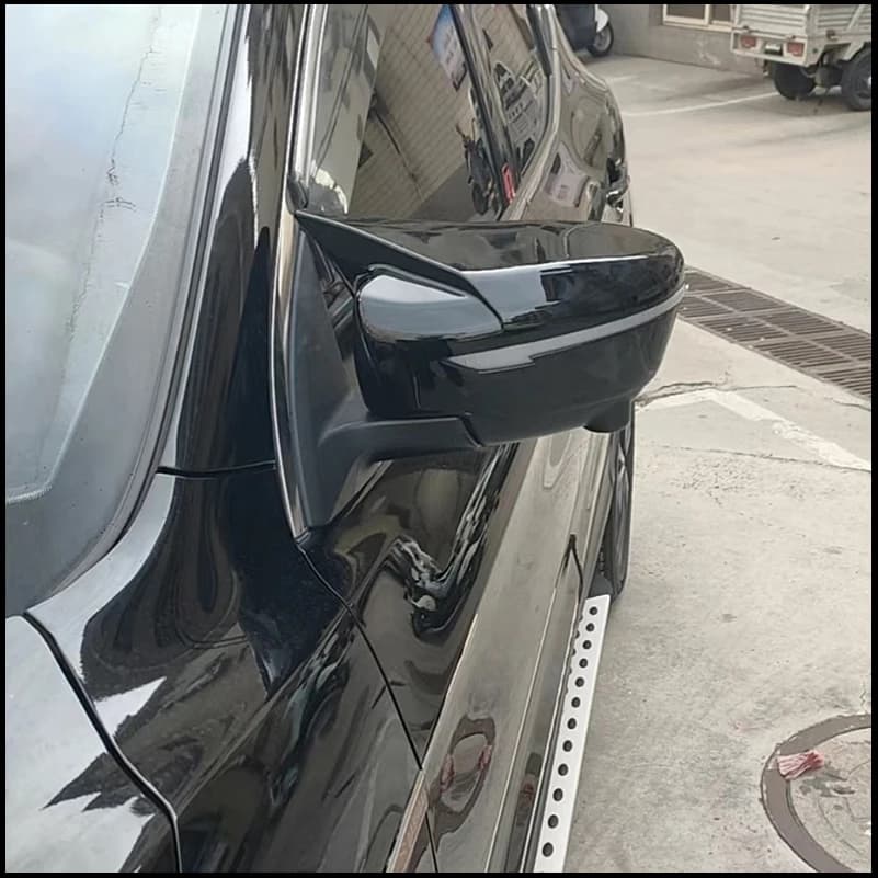 Car Styling For Nissan Qashqai J11 2015-2019 Door Side Wing Rearview Mirror Cover Caps Sticker Trim Auto Parts Accessories