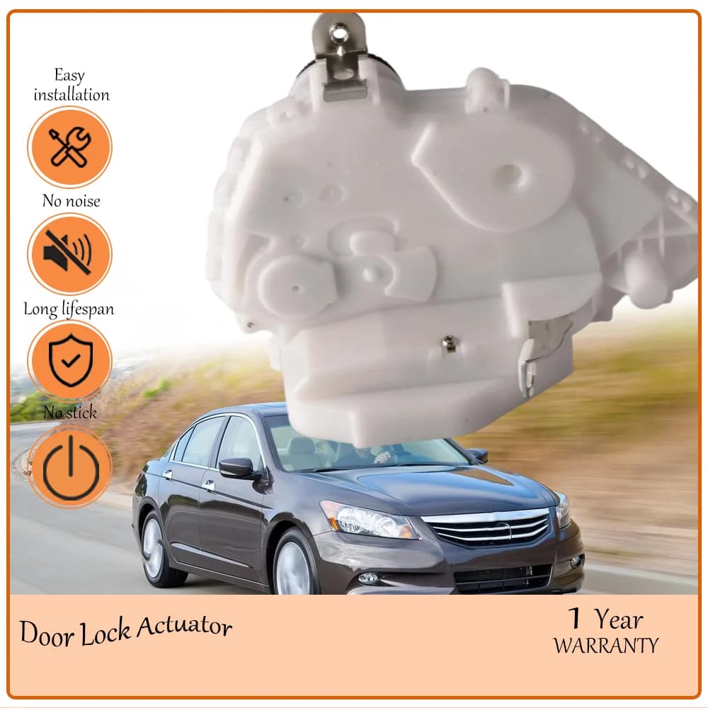 Jam-Prevented Right Front Door Lock Holder Fit 4-Door Sedan 2008-2012 OE 72110-TB0-H11,72110-SNA-A14,72110-SNA-A13,72110-SNA-A12