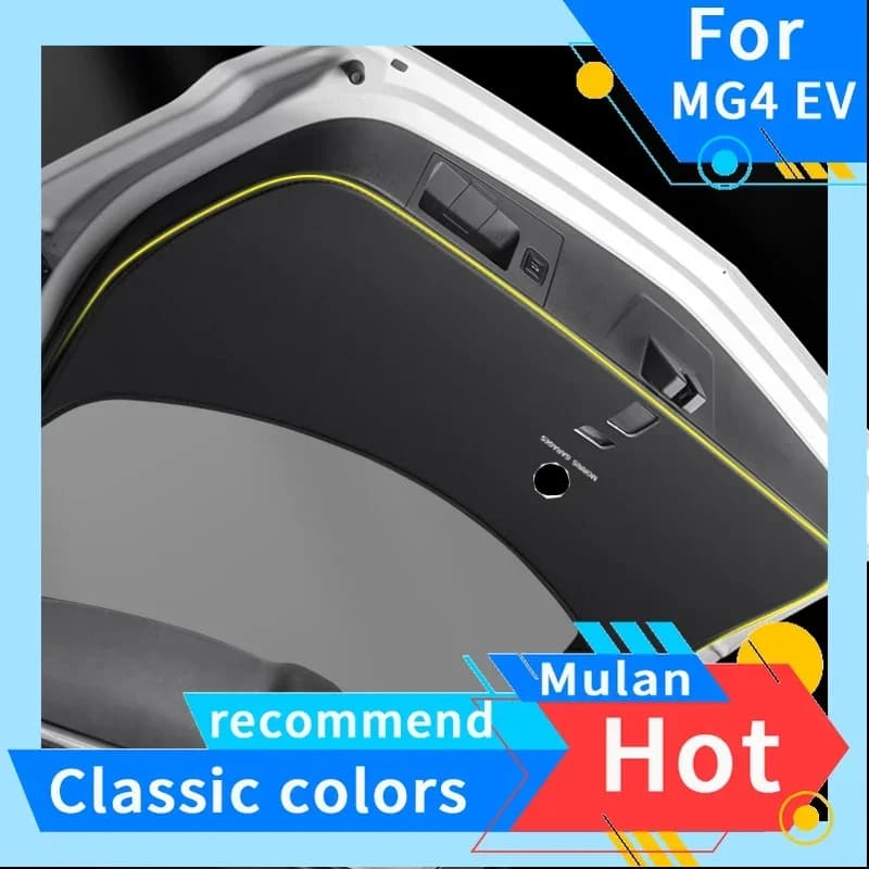 For MG4 Tailgate Dedicated Trunk Anti Kick Pad Trunk Protection Car Trunk Modification Anti Scratch Decorative Products