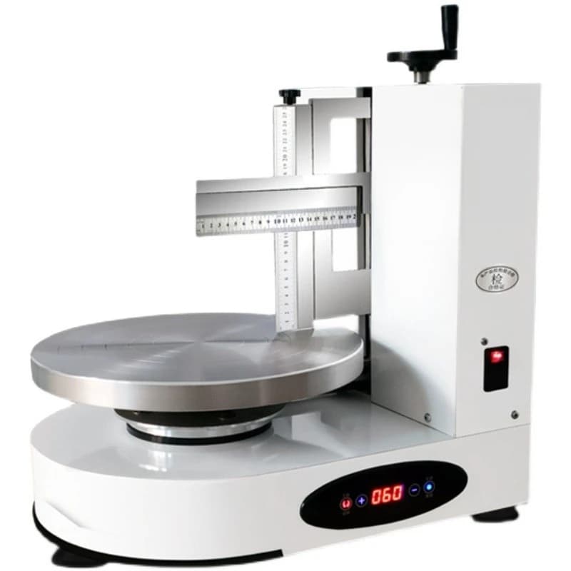 Cake spreader, automatic cake spreader, bakery cream spreader