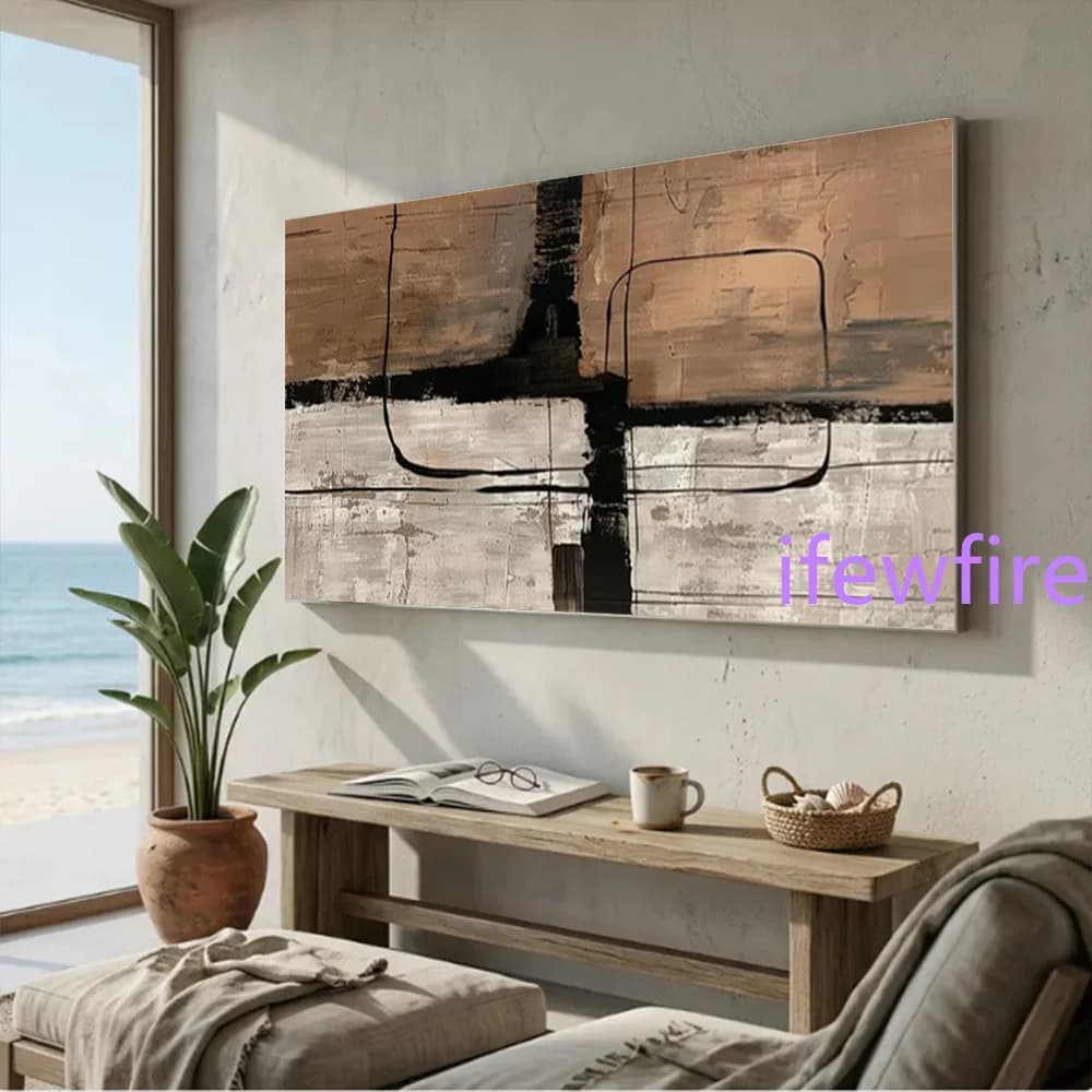 100% Handmade Abstract Oil Painting On Canvas Mural Modern Wall Art Picture For Home Living Room Decor Image Original Artwork