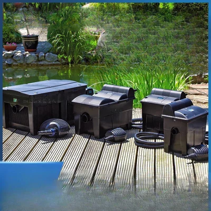 Fish Pond Filter Water Circulation System Outdoor Courtyard Koi Fish Pond Filter Box Purification Device Equipment
