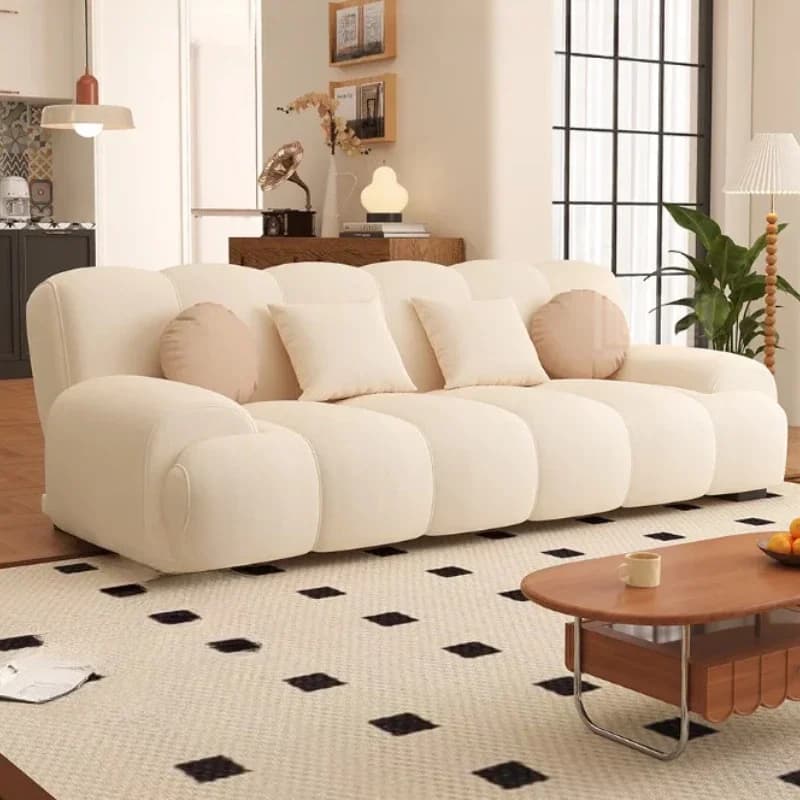 Oversized Nordic Sofa Bed Recliner Comfy Cloud Sectional Couch Modular Caterpillar Divani Sottovuoto Compresso Home Furniture