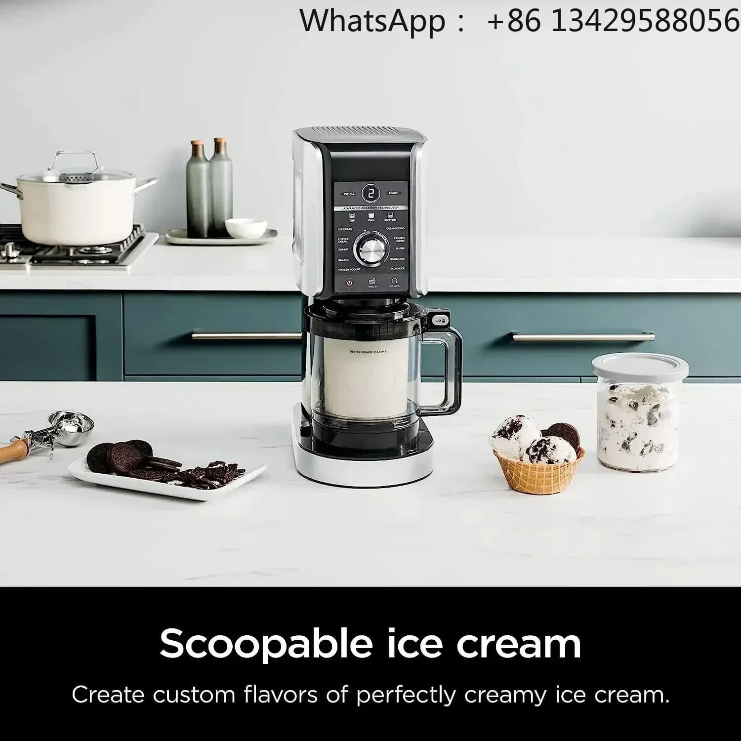 NC501 CMi Deluxe 11-in-1 Ice &; Treat Maker for , Sorbet, Milkshakes, Drinks & More