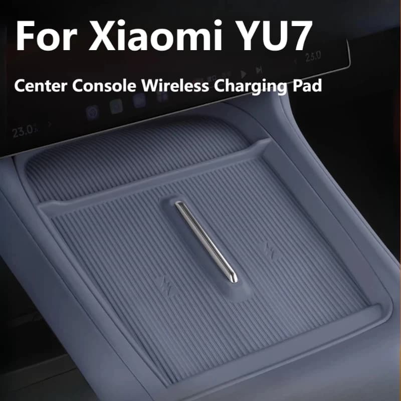 For Xiaomi YU7 Car Wireless Charging Silicone Pad