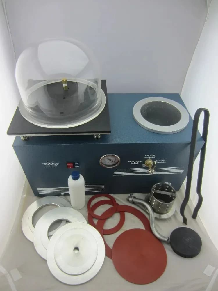 goldsmith Vacuum Investment Mini Jewelry Casting Equipment jewelry mold making machine joyeria