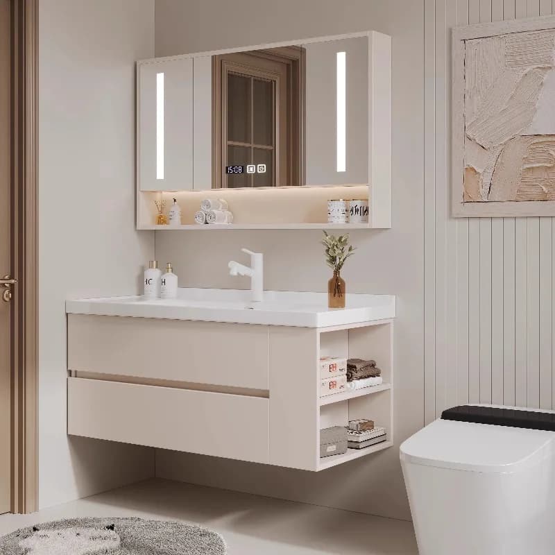 Over Mirror Bathroom Cabinet Sink Organizer Perfume Decorations Skincare Cupboard Storage Drawers Archivadores Trendy Furniture