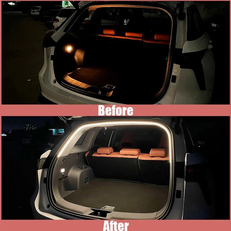 For Changan CS75 Plus Gen III 2025 2026 LED Car Trunk Light Brightening Lighting Atmosphere Light Interior LED Light Accessories