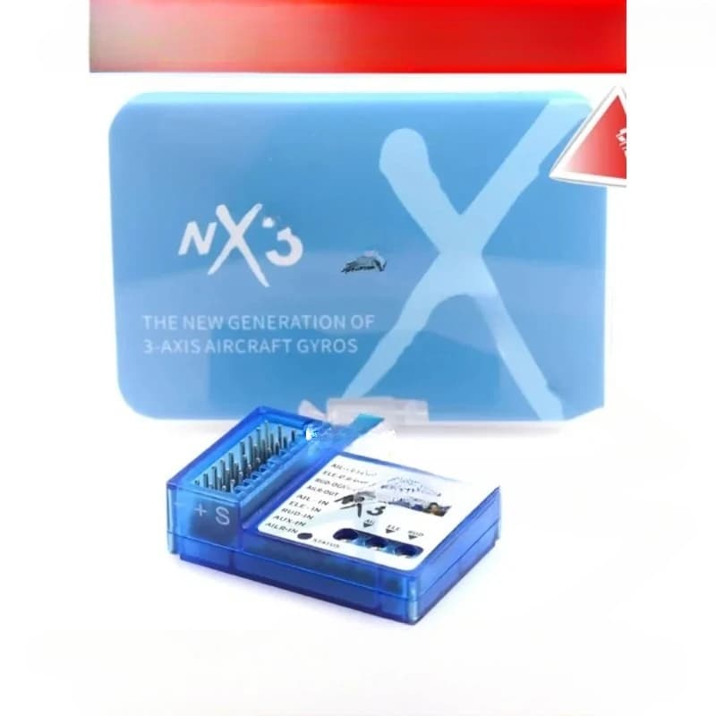 NX3 Evo 3D Flight Controller with Stabilizer, Smart RC Plane Control System for Beginners & DIY Training Projects