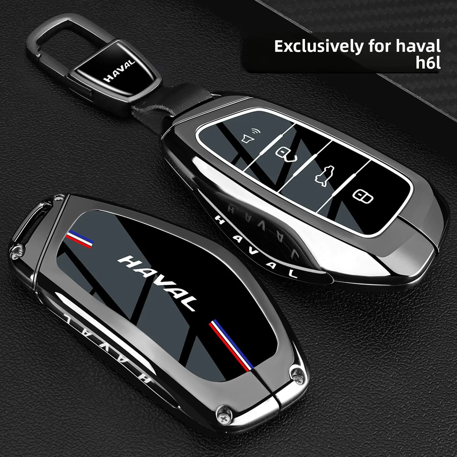 2026 Haval H6L Keycase 26 New Great Wall Haval H6L Special Metal Car Buckle Modified Case for Men