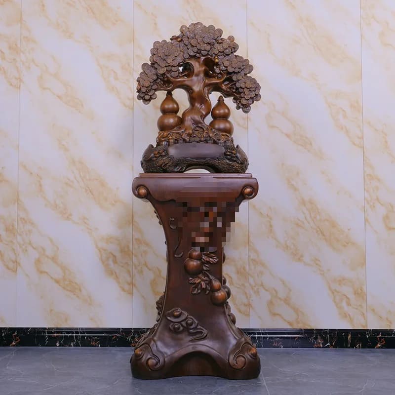 Fa Cai Money Tree Ornament Company Opens House Moving Gift Office Hotel Lobby