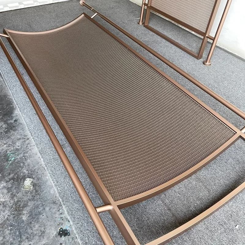 Stainless Steel Screen Lattice Partition Fence Metal Laser Hollow Glass Living Room Entrance Hollow Arc Screen