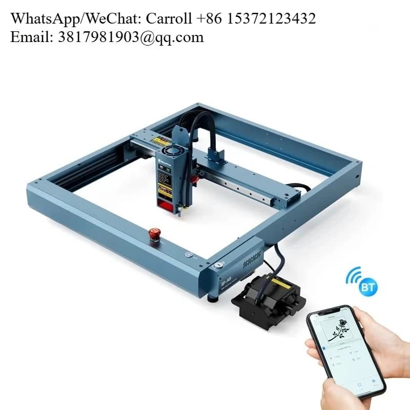 SCULPFUN SF-A9 40W High Speed CNC Desktop Diode Lazer Engraver Automatic Metal Laser Engraving Machines With Fan Control