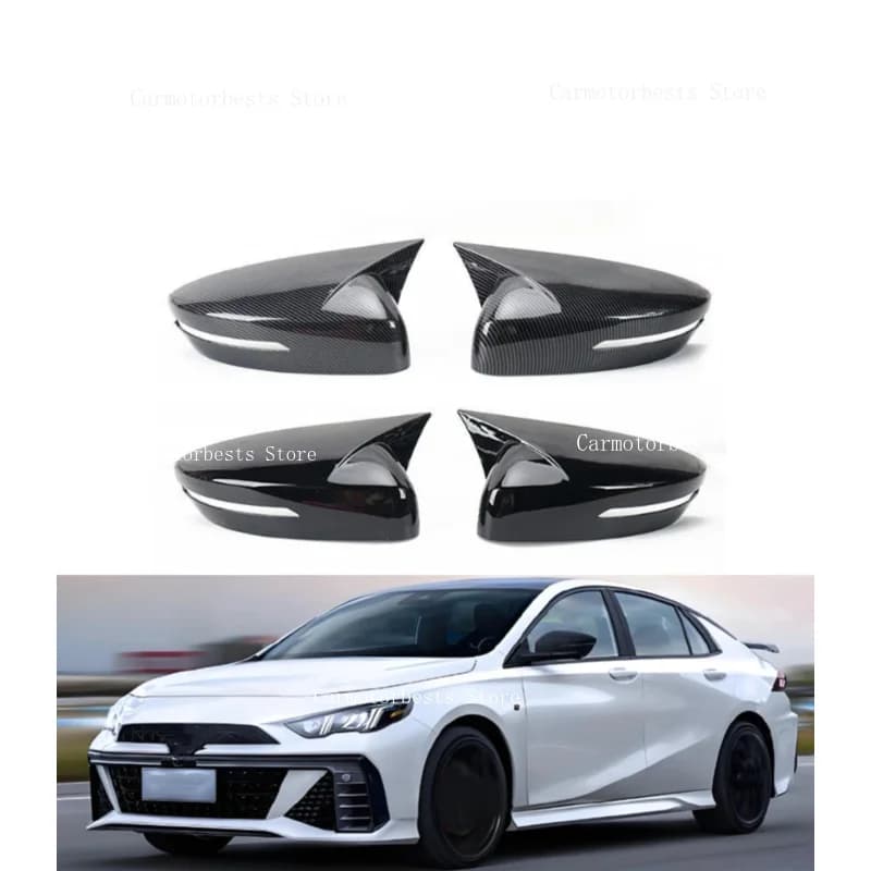 Car  Rearview Side Mirror Cover Fit For Dodge Attitude 2024 2025 Trumpchi GAC Empow 2022-2025   Wing Cap Rear View Case Trim