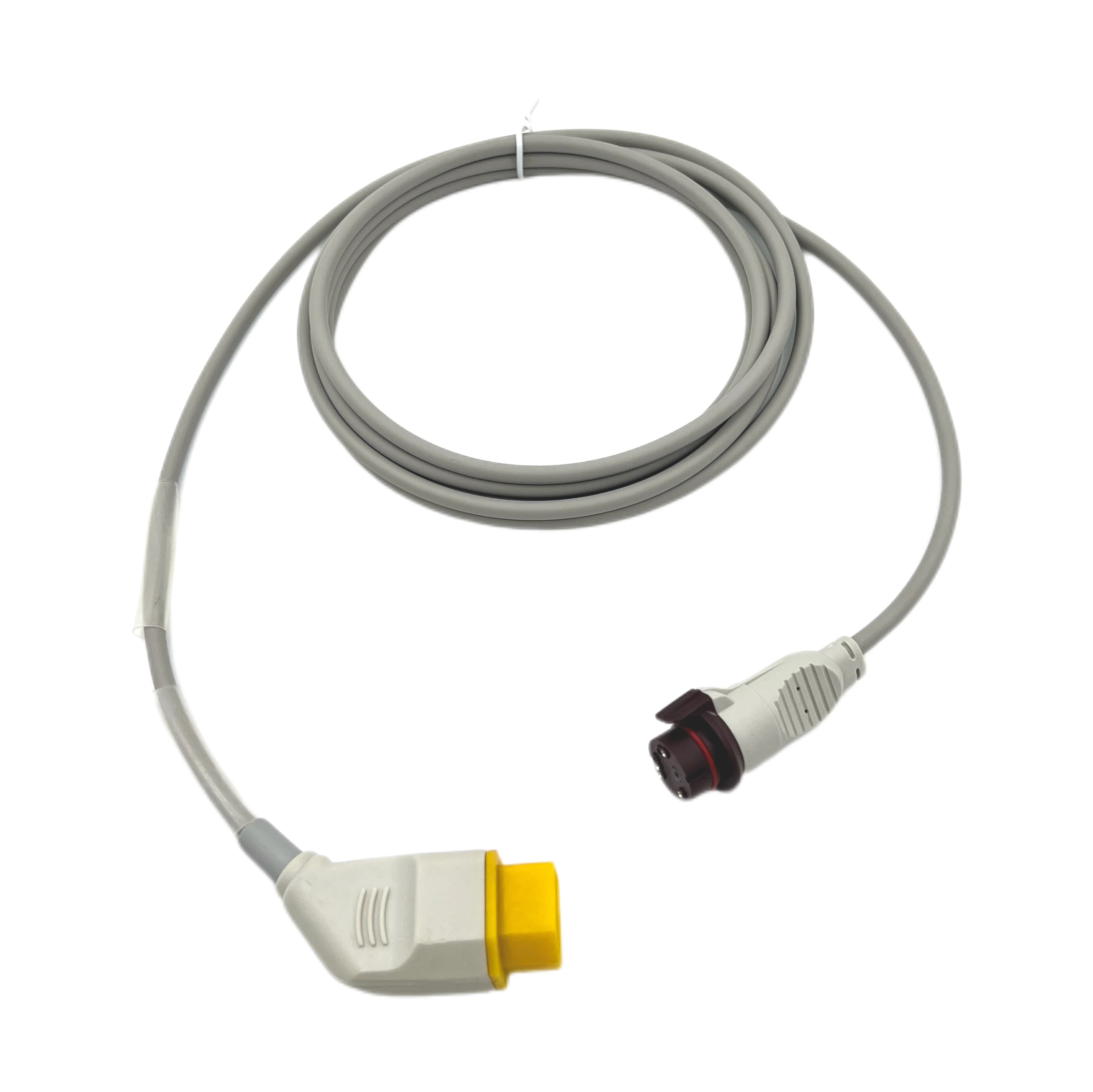 Medical Grade IBP Cable Adapter TUV Certified Grey 2.8m ZI0012