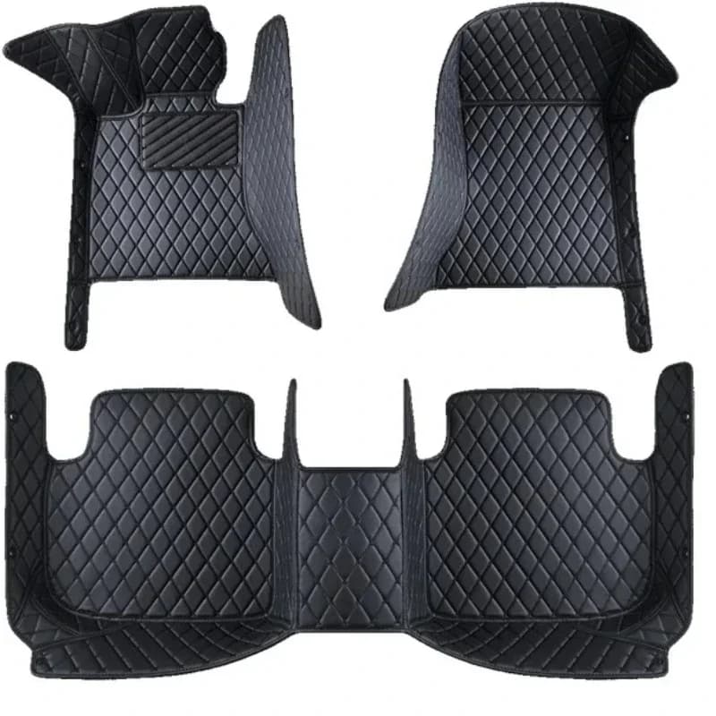 Durable non-slip leather car car floor mat 5d car carpet